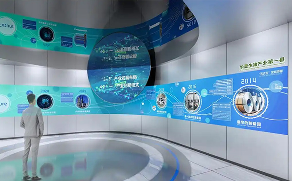 龍頭企業(yè)展廳設(shè)計(jì)